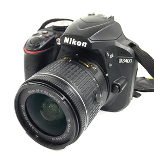 1円 Nikon D3400 AF-P DX NIKKOR 18-55mm 1:3.5-5.6G VR デジタル一眼レフ デジタルカメラ