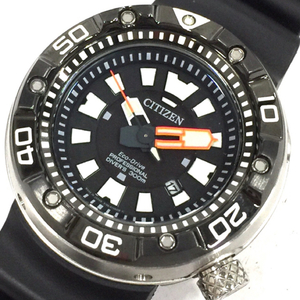 シチズン エコドライブ プロフェッショナル デイト 腕時計 メンズ E168-S103886 稼働品 CITIZEN QR014-212