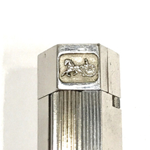セリーヌ ローラー式 ガスライター 六角形 シルバーカラー 高さ7.2cm 喫煙グッズ 喫煙具 ブランド小物 CELINE_画像2