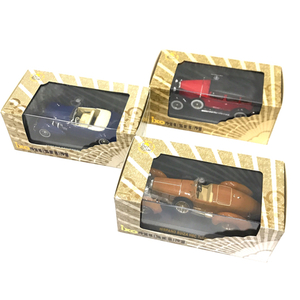 ixo 1/43 MINERVA AL 1930 / Hispano Suiza H6C Tulipwood 1924 / Cord 812 Convertible Phaeton 1937 ミニカー 計3点