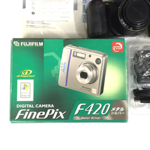 FUJIFILM FinePix F420 6900Z S7000 コンパクトデジタルカメラ 3点セット QR014-370_画像4