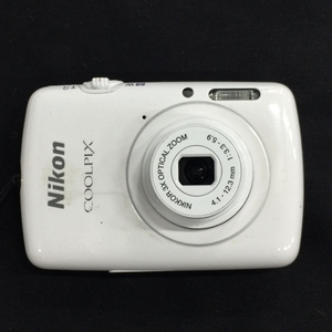 1円 Nikon COOLPIX S01 4.1-12.3mm 1:3.3-5.9 コンパクトデジタルカメラ C060900