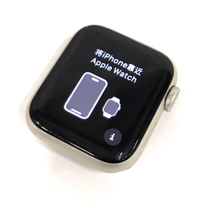 1円 Apple Watch SE2 40mm GPS スターライトアルミニウムケース/スターライトスポーツバンド MNJP3J/A