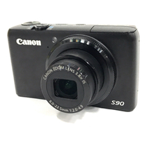 1円 CANON PowerShot S90 6.0-22.5mm 1:2.0-4.9 コンパクトデジタルカメラ C081027_画像1