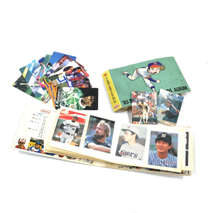 85 BASEBALL CARDS ALBUM ベースボールカード 落合博満 江川卓 屋鋪要 中畑清 原辰徳 東尾修 秋山幸二 等 まとめ