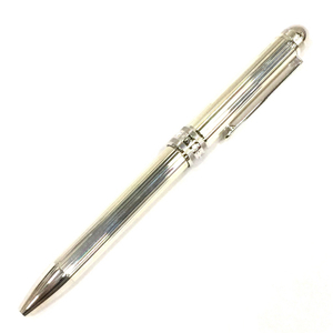 プラチナ ダブルアクション 3WAYペン 2色ボールペン / シャープペン SV 925 全長約14.3cm 付属品有 platinum