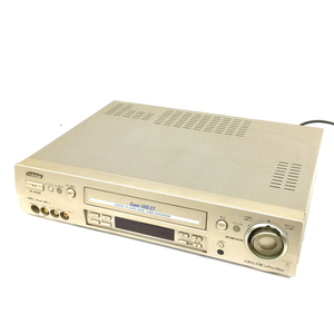 Victor HR-VXG300 S-VHS ビデオデッキ ビデオレコーダー 通電確認済み ビクター