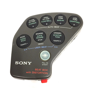 SONY DRB-G1 デジタルビートボックス リズムマシン 通電確認済み ソニー
