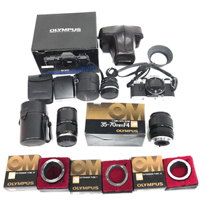 OLYMPUS OM10 OM-SYSTEM G.ZUIKO AUTO-W 1:2.8 35mm 含む カメラ レンズ セット QR021-168