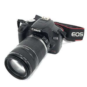 1円 CANON EOS Kiss X3 EF-S 55-250mm 1:4-5.6 IS デジタル一眼レフ デジタルカメラ レンズ