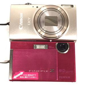 1円 Canon IXY 650 FUJIFILM Z100 fd コンパクトデジタルカメラ 2点セット