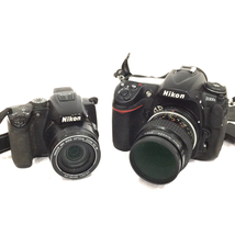 Nikon D300s Micro-NIKKOR 55mm 1:2.8 COOLPIX P500 デジタルカメラ レンズ セット QR014-139_画像1