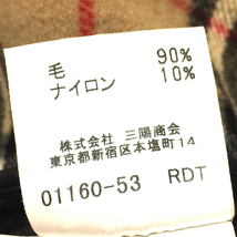 バーバリーブルーレーベル サイズ 38 長袖 ジップアップ ジャケット 裏地 ノバチェック フーディレディース 黒系_画像6