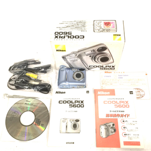 Nikon COOLPIX 5600 5.7-17.1mm 1:2.9-4.9 コンパクトデジタルカメラ 光学機器 QR014-256