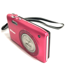 Nikon COOLPIX S3300 4.6-27.6mm 1:3.5-6.5 コンパクトデジタルカメラ QG014-13_画像1