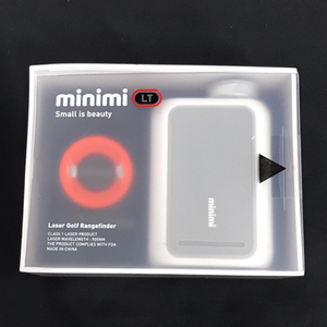 1円 新品同様 未開封 CaddyTalk minimi LT ゴルフ用 レーザー距離測定器 キャディートーク ミニミ