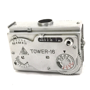 1円 TOWER-16 1:3.5 25mm 超小型 コンパクトフィルムカメラ タワー