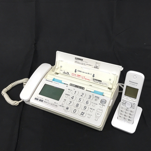 Panasonic KX-PD301-W おたっくす デジタルコードレスFAX KX-FKD401-W 子機 セット 動作確認済