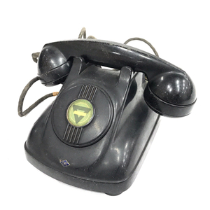 沖電気 4号C共電式電話機 黒電話 1961年製 昭和 レトロ アンティーク