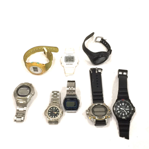 1円ソーマ カシオ BABY-G 他 メンズ レディース 腕時計 まとめ 8点 セット 未稼働品 現状品 C112059-3