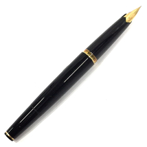 送料360円 1円 モンブラン 万年筆 121 ペン先 750 字幅 EF 尾栓吸入式 約13.3cm 付属品有り MONTBLANC 同梱NG_画像2