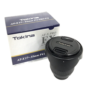 TOKINA AT-X SD 17-35 F4 IF FX カメラレンズ Fマウント オートフォーカス