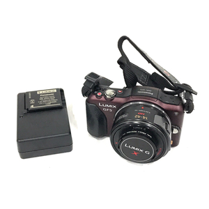 1円 Panasonic LUMIX DMC-GF5 X VARIO 1:3.5-5.6/14-42 ミラーレス一眼 デジタルカメラ C130934