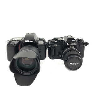 Nikon FA F70 ZOOM-NIKKOR 35-70mm 1:3.3-4.5 含む フィルムカメラ レンズ まとめセット QR022-338