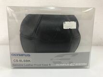 D/ OLYMPUS オリンパス レザーケース フロントケース S カメラ CS-8LSBK_画像1