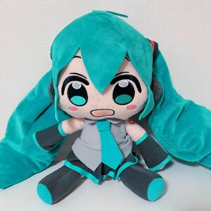 タグ付き 初音ミク メガジャンボふわふわぬいぐるみ CHAN×CO VOCALOID プライズ マスコット