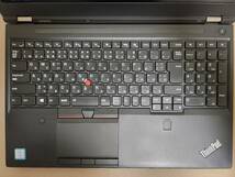 Lenovo ThinkPad P50 Core i7 6700HQ DDR4 4GB Quadro M1000M フルHD液晶 ワケアリ ジャンク品_画像2