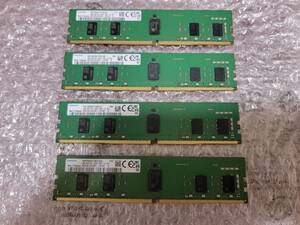SAMSUNG DDR4 PC4-2933Y 8GB*4 32GBセット RDIMM　デスクトップ ワークステーション用 メモリ Reg ECC 動作OK