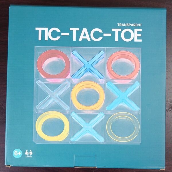 TIC-TAC-TOE マルバツゲーム ボードゲーム 卓上ゲーム 海外 知育玩具