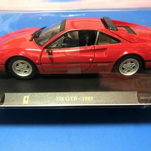 FERRARI OFFICIAL 328GTB・1985 1/24 ダイキャストカー burago製F-8 の画像1