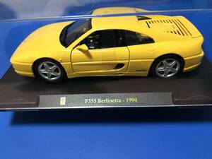 FERRARI OFFICIAL F355Berlinetta*1994 1/24 die-cast car burago made F-19