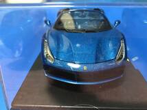 FERRARI OFFICIAL 488Spider・2015 1/24 ダイキャストカー　burago製F-20　_画像3