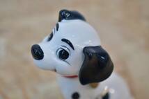 ディズニー 101匹わんちゃん 　ラッキー　陶器　フィギュア　置物　オブジェ　 1959　Disney 101 DALMATIANS　LUCKY　タグ付き_画像8