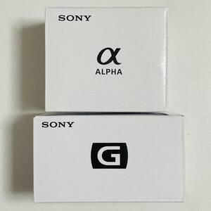 【極美品】SONY ソニー カメラ ALPHA α アルファ レンズ ミニチュア フィギュア 計2個セット