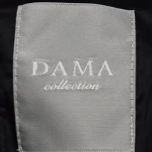 【美品】DAMA collection/ダーマコレクション レディース ミディ丈 ワンピース 半袖 ローウエスト切替 9AR 黒 [大感謝祭]★41HJ46_画像8