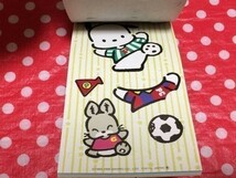 ネコポス■ ポチャッコ シール付 ミニ きせかえ サンリオ レトロ 当時品_画像5