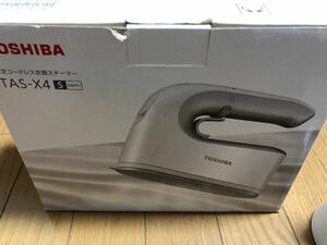 TOSHIBA TAS-X4 スチーマー　コードレス　アイロン 東芝　シルバー