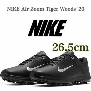 【新品未使用】 NIKE Air Zoom TW '20ナイキ　エアズーム　タイガー ウッズ '20 メンズ ゴルフシューズ （CI4509-001）黒26.5cm箱無し