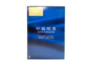 ■中森明菜 5.1 オーディオ・リマスター DVDコレクション 5枚組 WPBL-90090～94 初期ライブ 5タイトル Akina Nakamori（43559A1）