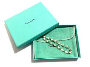 ★【ジャンク品】TIFFANY&Co./ティファニー パフスター ブレスレット シルバー 925 シルバー アクセサリー 星 SILVER/SV (43046IR1a)