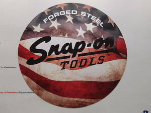 Snap-on USA輸入品/スナップオン/FORGED STEEL ステッカー/新品