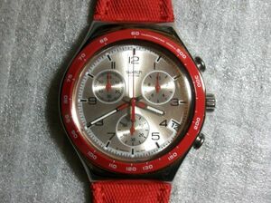 古猫】Swatch スウォッチ IRONY アイロニー 腕時計 AG2004●ケース付き●スイス製