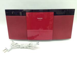 Panasonic/パナソニック SC-HC295-R Bluetooth対応コンパクトステレオシステム/ミニコンポ CDプレーヤー 動作確認済み（0.WN-3）A-24 SS 2