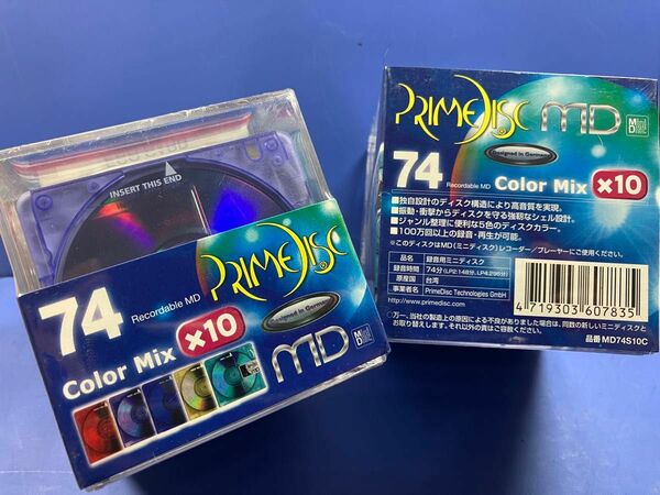MD ミニディスク 未使用・未開封　74 1ケース10枚入り