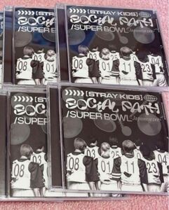 Straykids social path 通常盤 CD 4枚セット