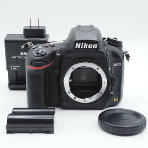 ★ショット数9,010回の新品級★ Nikon ニコン デジタル一眼レフカメラ D600 ボディ #1766